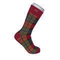 Image for Red Plaid Bamboo Socks